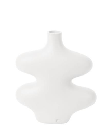 Present Time Bloempotten Vase Organic Curves Small Polyresin Wit