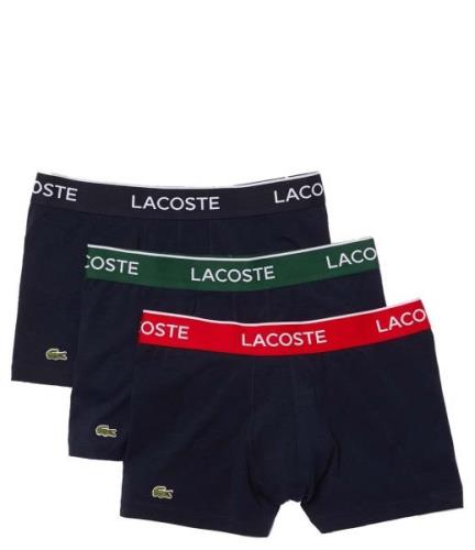 Lacoste Boxershorts 5H51 Trunk men 1121 3-pack Blauw