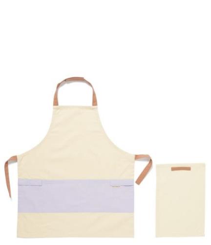 Apron Set Light Yellow Kid'S Hub