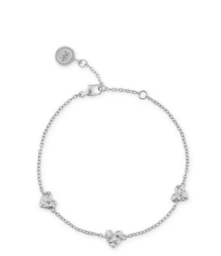 Bracelet With Structured Hearts 22473S