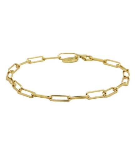 Karma Bracelet Double Square Goldplated