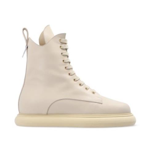 Selene High-Top Laarzen The Attico , Beige , Dames