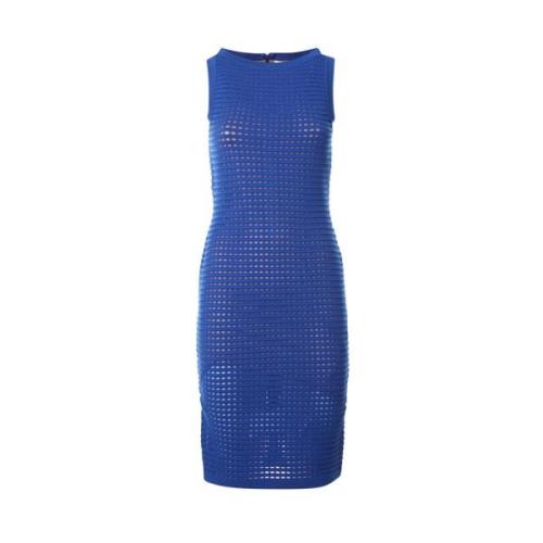 Gebreide kleding 72as 8089 wollen vierkant traforato Genny , Blue , Da...