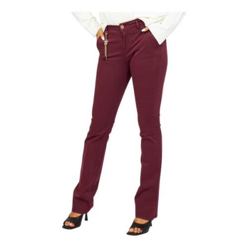 Trousers Fracomina , Red , Dames