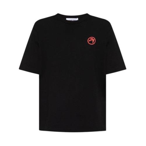 Ruimvallend T-shirt Ambush , Black , Dames