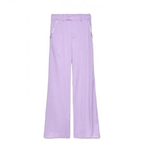 Trousers Gaëlle Paris , Purple , Dames