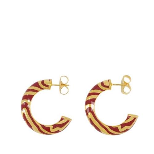 Earrings Aurélie Bidermann , Red , Dames