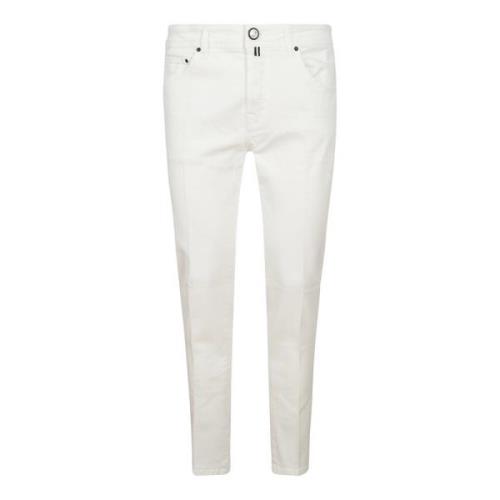 Scott Histores Slim-Fit Jeans voor Heren Jacob Cohën , White , Heren