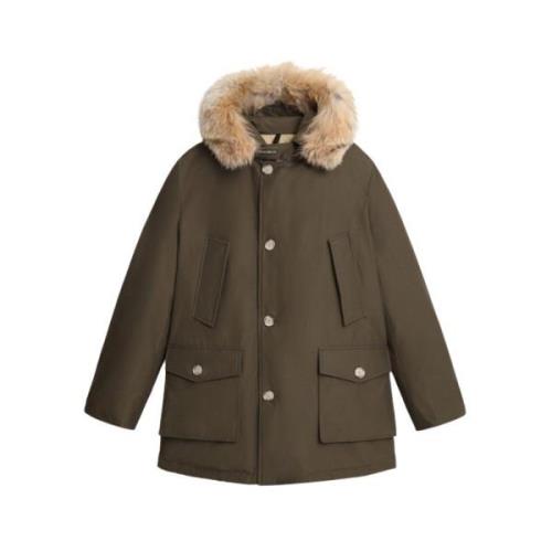 Winterjas, Groen Blauw Woolrich , Green , Heren