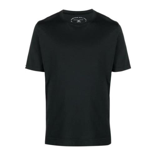 Organisch Zwart Extreme Jersey T-Shirt Fedeli , Black , Heren