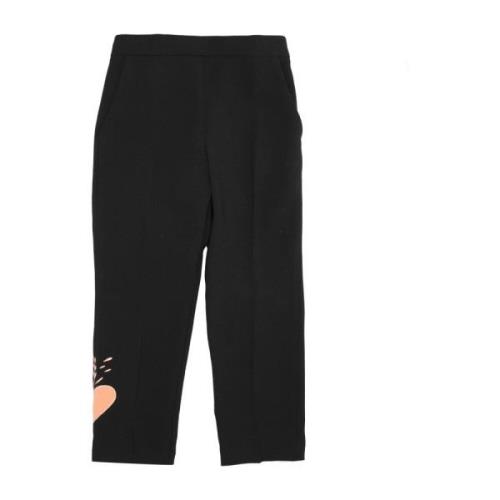 Wijde Broek Elisabetta Franchi , Black , Dames