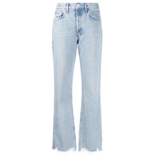 Lichtblauwe Straight Jeans Citizens of Humanity , Blue , Dames