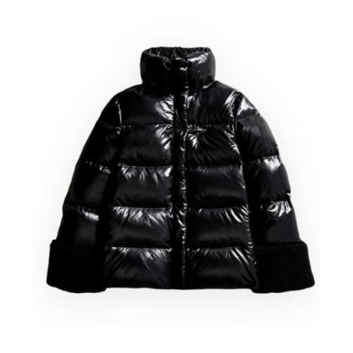 Down Jackets Fay , Black , Dames