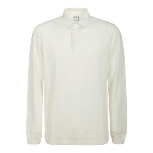 Lange Mouwenshirt Fedeli , White , Heren