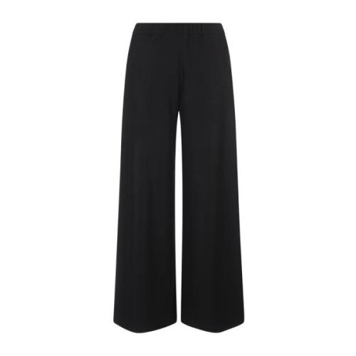 Zwarte Kasjmier Broek voor Vrouwen Fedeli , Black , Dames