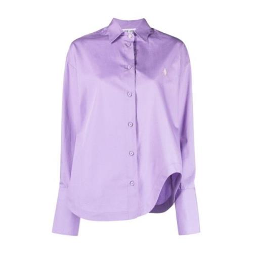 Lavander Eliza Shirt The Attico , Purple , Dames
