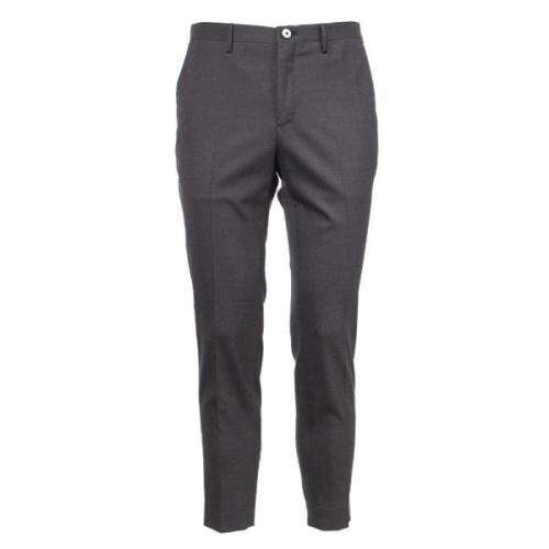 Cropped Trousers Incotex , Gray , Heren