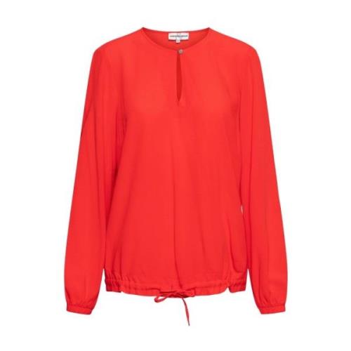 Blouse overhemd &Co Woman , Red , Dames