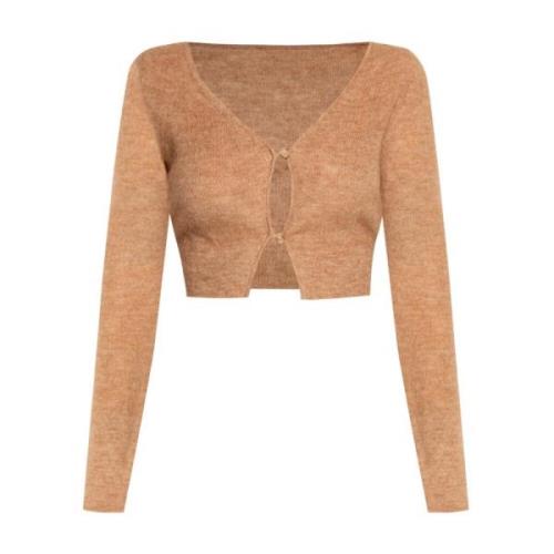 Cardigan Jacquemus , Brown , Dames