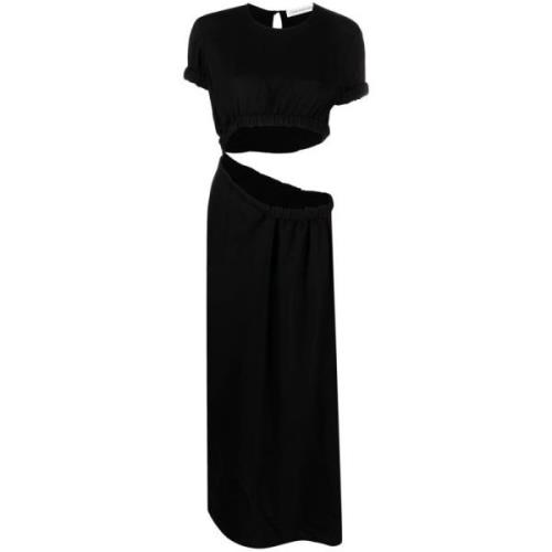 Maxi Jurk Christopher Esber , Black , Dames