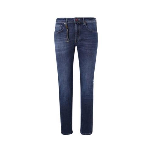 Slim-fit Jeans Incotex , Blue , Heren