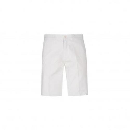 Casual Bermuda Twill Cotton Shorts Harmont & Blaine , White , Heren