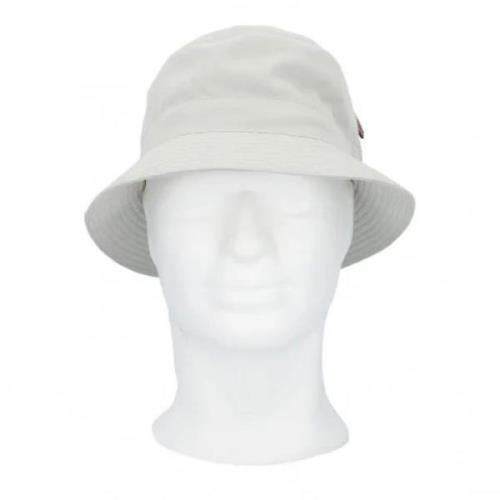 Pre-owned Leather hats Hermès Vintage , White , Dames