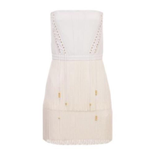 Short Dresses Elisabetta Franchi , White , Dames
