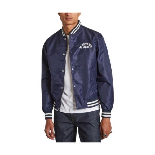 Jackets Schott NYC , Blue , Heren