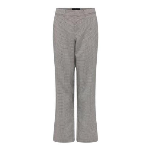 Wide Trousers C.Ro , Gray , Dames