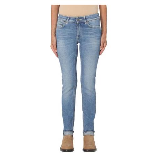 Monroe Jeans - Stijlvolle en trendy denim Dondup , Blue , Dames