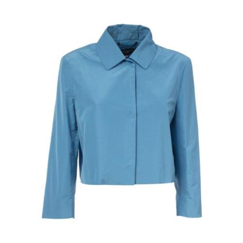 Candida Lichtgewicht Jas Max Mara Weekend , Blue , Dames