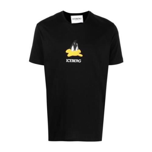 Iceberg T-shirts and Polos Black Iceberg , Black , Heren