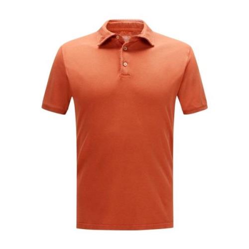 Polo Shirt Fedeli , Orange , Heren