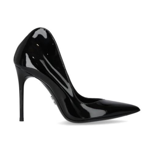 Zwarte Liana Pump van Lakleer Sergio Levantesi , Black , Dames