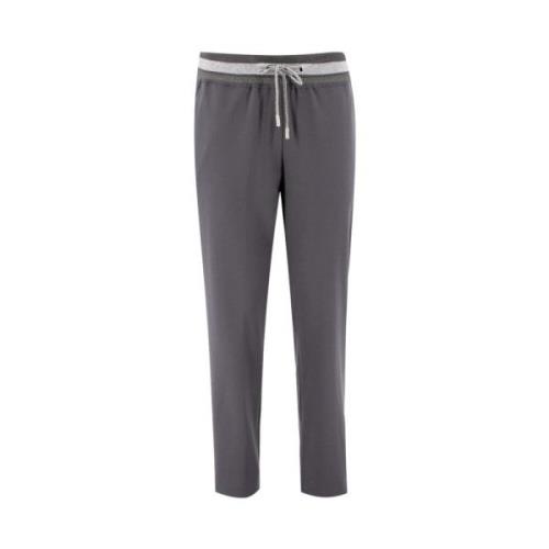 Straight Trousers Panicale , Black , Dames