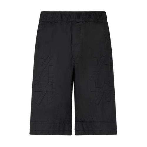 Casual Shorts 44 Label Group , Black , Heren