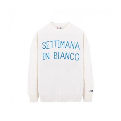 Sweatshirt MC2 Saint Barth , White , Heren