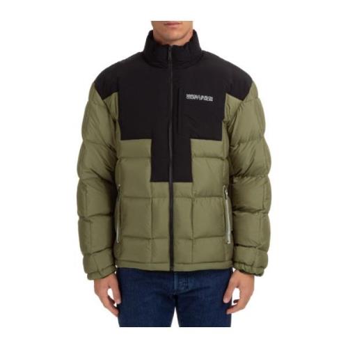 Cross Heren Donsjas Blouson Marcelo Burlon , Green , Heren