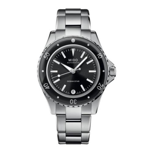 Ocean Star 36.5 Automatisch Stalen Horloge Mido , Black , Dames