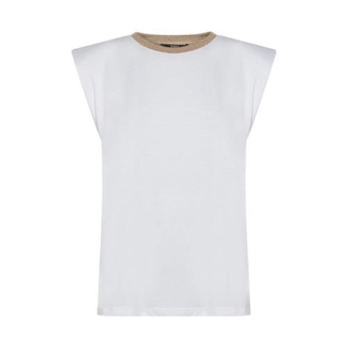 T-shirt met lúrexek Seventy , White , Dames