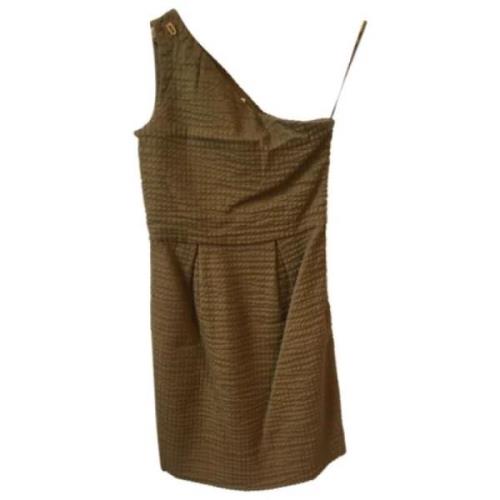 Pre-owned Cotton dresses Chloé Pre-owned , Green , Dames