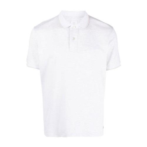 Polo Shirt Eleventy , Gray , Heren