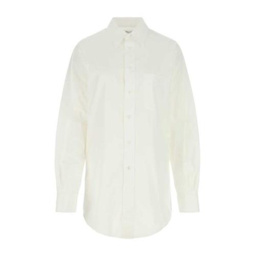 Tijdloze witte poplin overhemd Maison Margiela , White , Dames