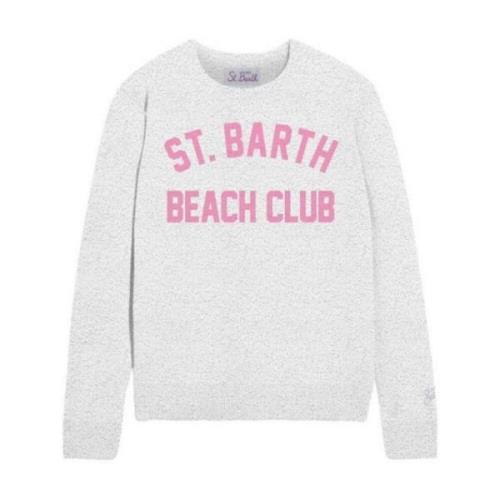 Sweatshirt MC2 Saint Barth , White , Dames