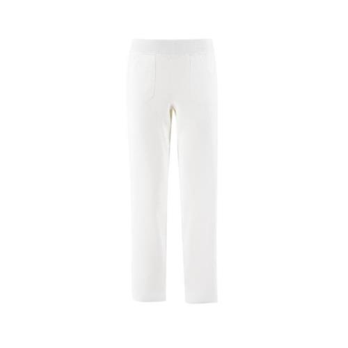 Straight Trousers Panicale , White , Dames