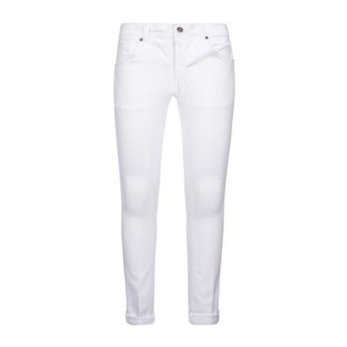 Slim-fit Jeans voor Heren - Upgrade je Denim Stijl Dondup , White , He...