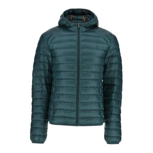 Gewatteerde jas met capuchon - Blijf warm en stijlvol Jott , Green , H...