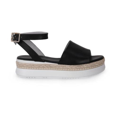 Sandals Nerogiardini , Black , Dames