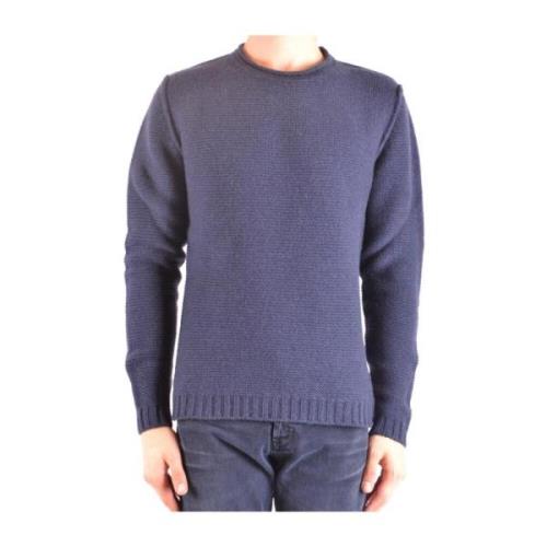 Trui met Ronde Hals Woolrich , Blue , Heren